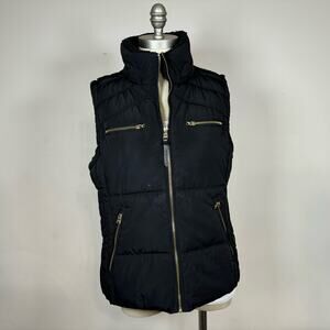 Calvin Klein Performance Knit Back Puffer Vest Men’s Size Large L USED